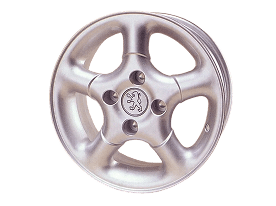 Avantage – jante aluminium 15" 6J, déport ET32