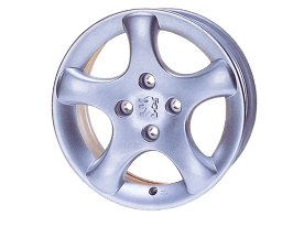 Cyclone – jante aluminium 15" 6J, déport ET19