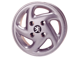 Funny – jante aluminium 13" 5J, déport ET28